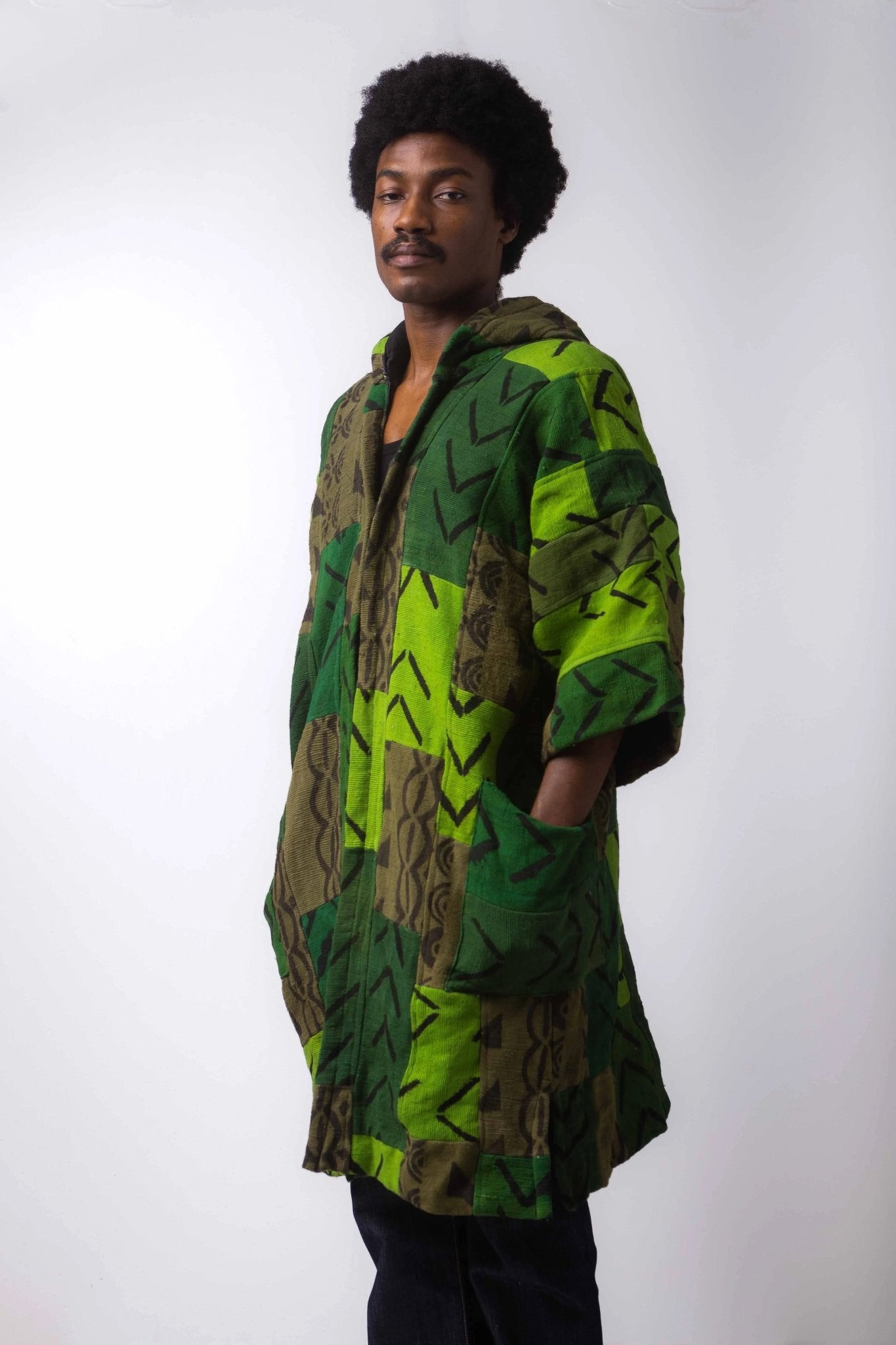 Dementor Reincarnate Bogolan Cloak 024#african_fabric_ghana#