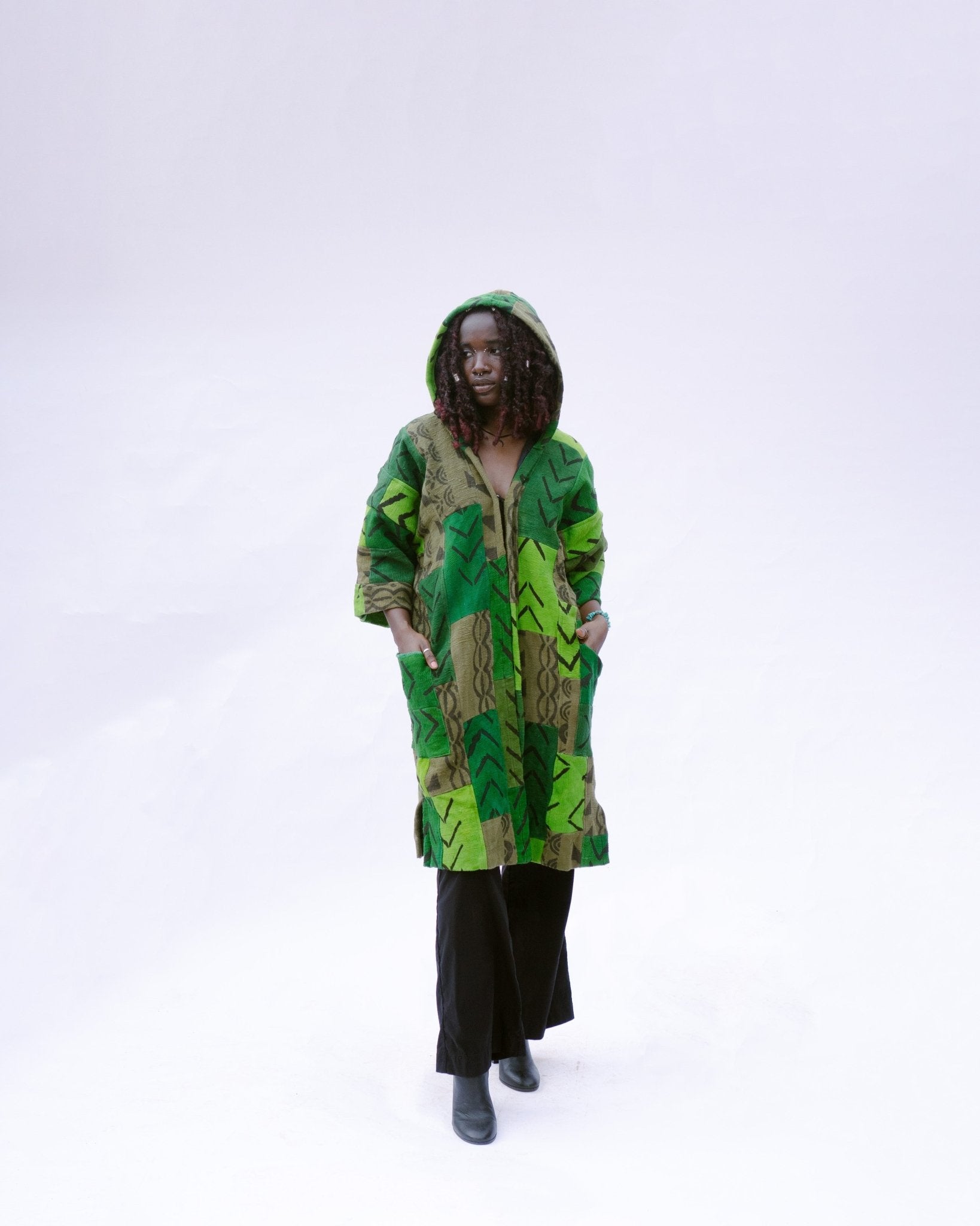 Dementor Reincarnate Bogolan Cloak 024#african_fabric_ghana#
