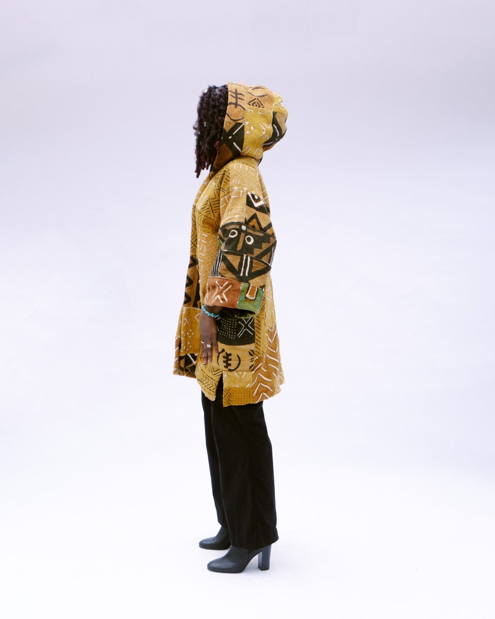 Dementor Reincarnate Bogolan Cloak 033#african_fabric_ghana#