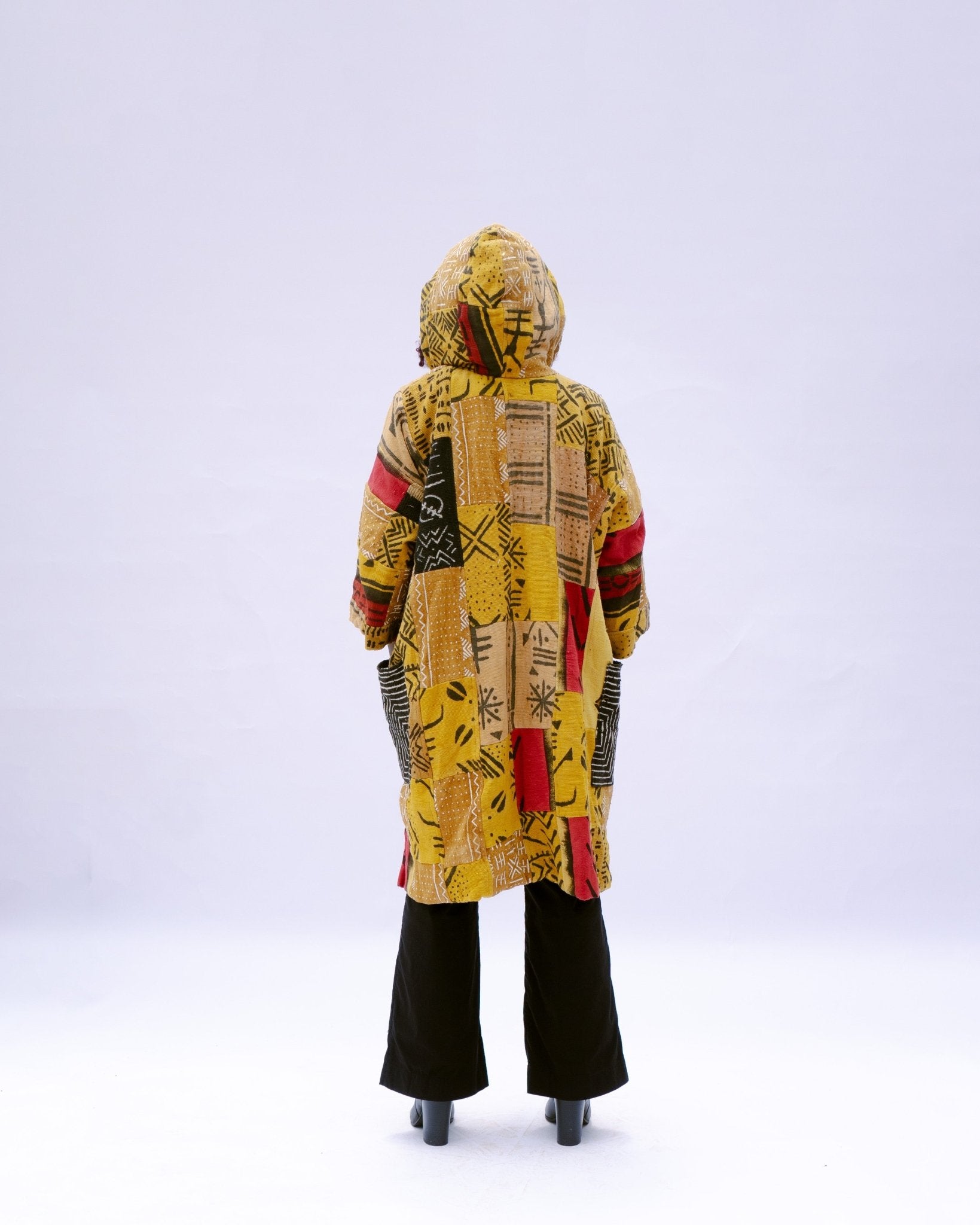 Dementor Reincarnate Bogolan Cloak 034#african_fabric_ghana#
