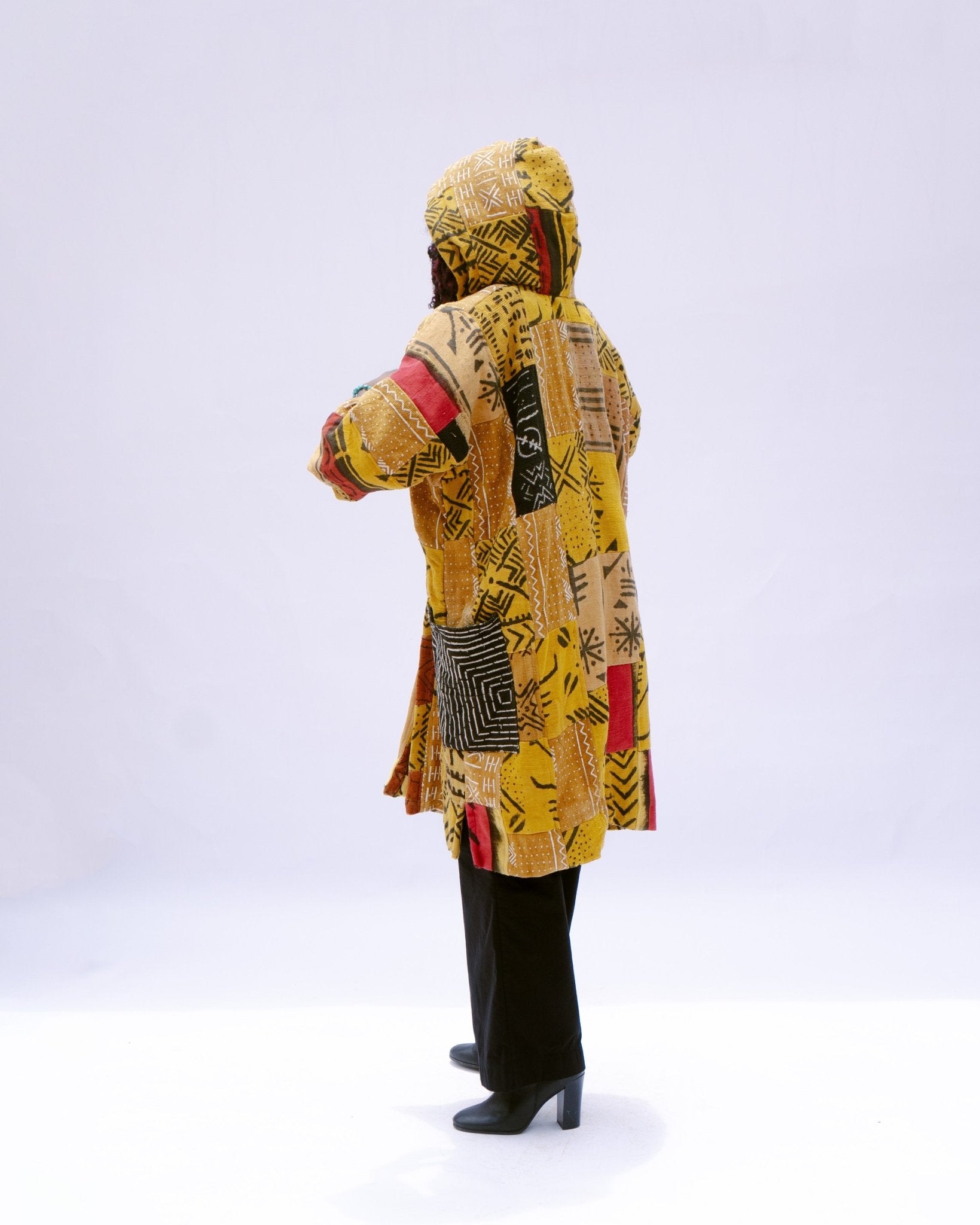 Dementor Reincarnate Bogolan Cloak 034#african_fabric_ghana#