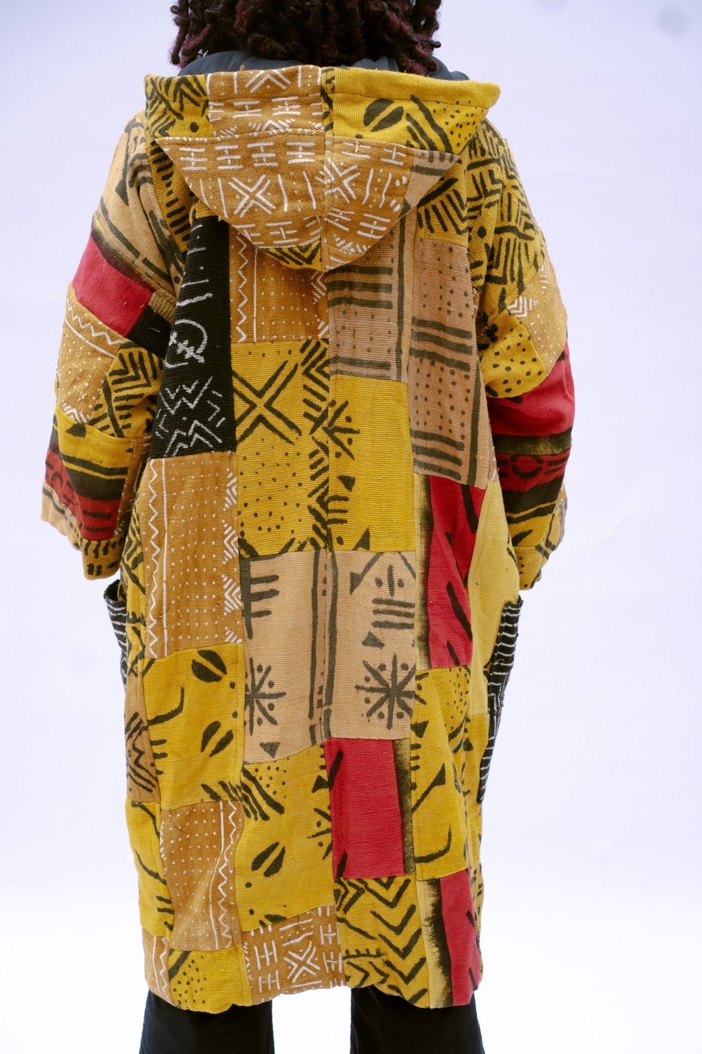 Dementor Reincarnate Bogolan Cloak 034#african_fabric_ghana#