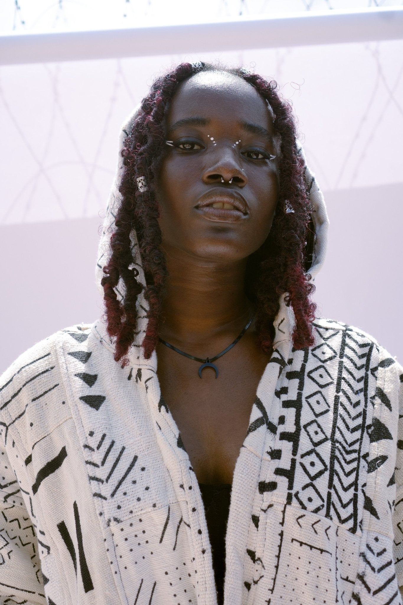 Dementor Reincarnate Bogolan Cloak 049#african_fabric_ghana#