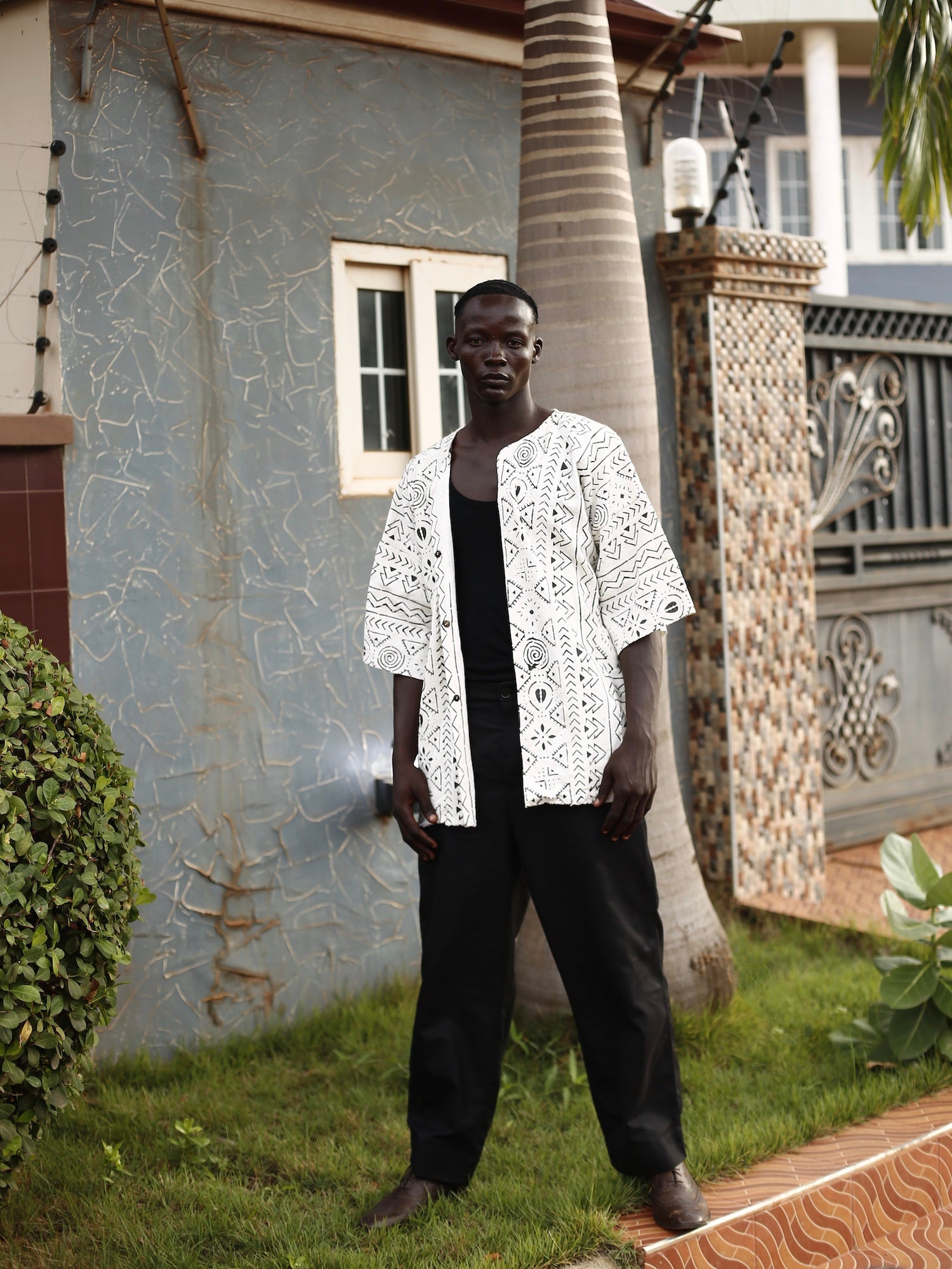 Ananse's Trail Bogolan Cloak