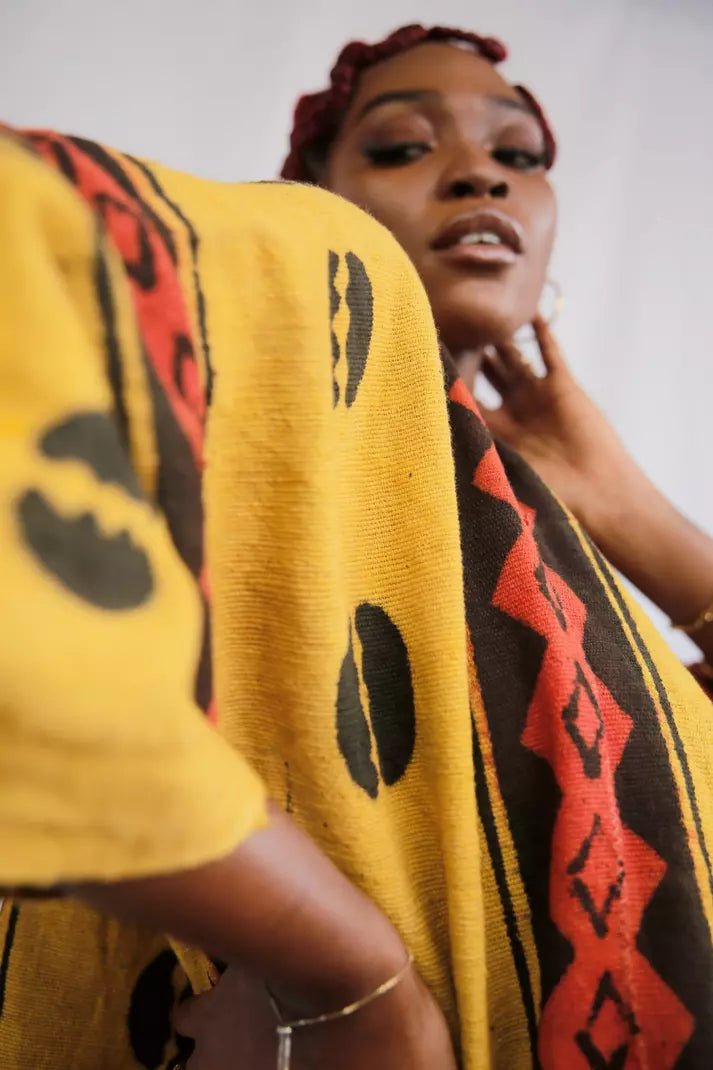 Ethiopia Bogolan Cloak (Pre - Order)#african_fabric_ghana#