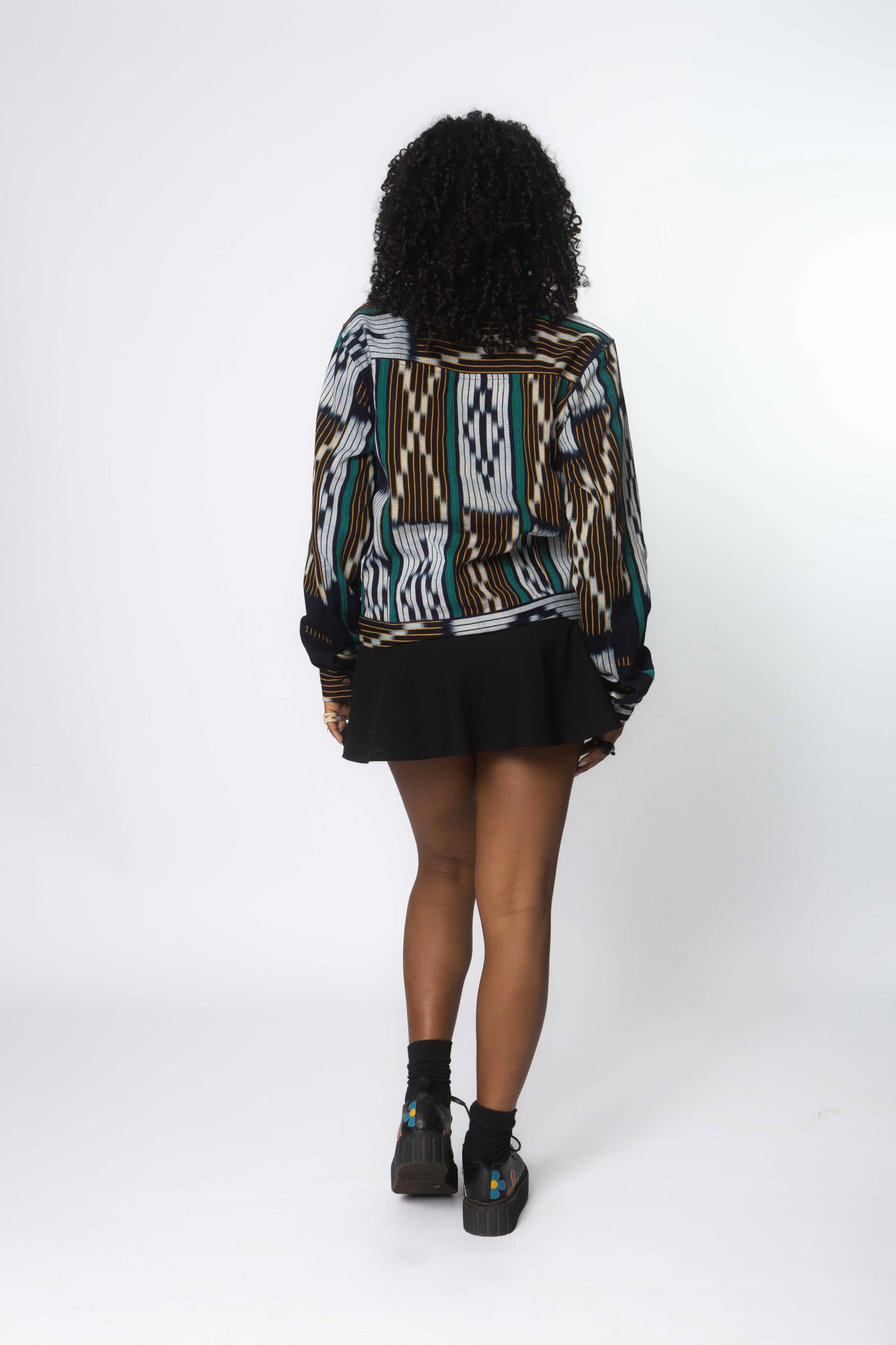 Fern Baulé Jacket#african_fabric_ghana#