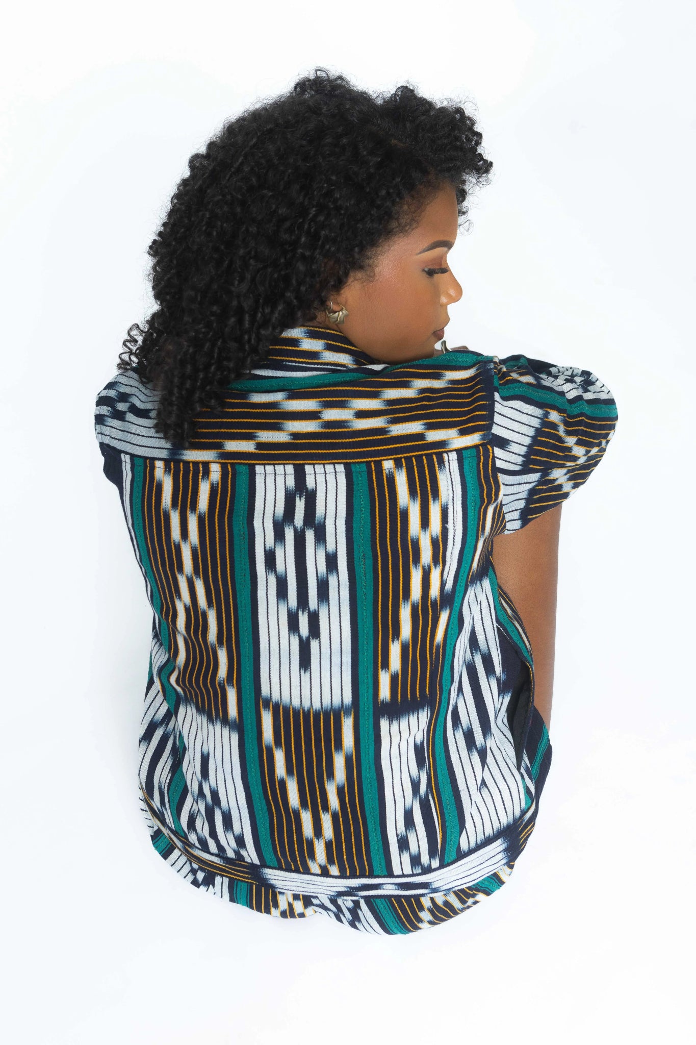 Fern Baulé Jacket#african_fabric_ghana#