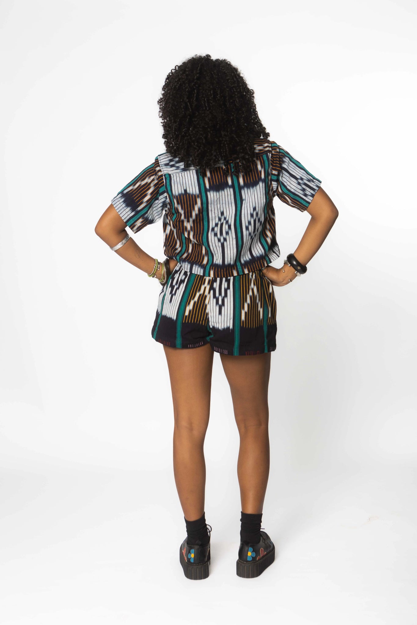 Fern Baulé Set#african_fabric_ghana#