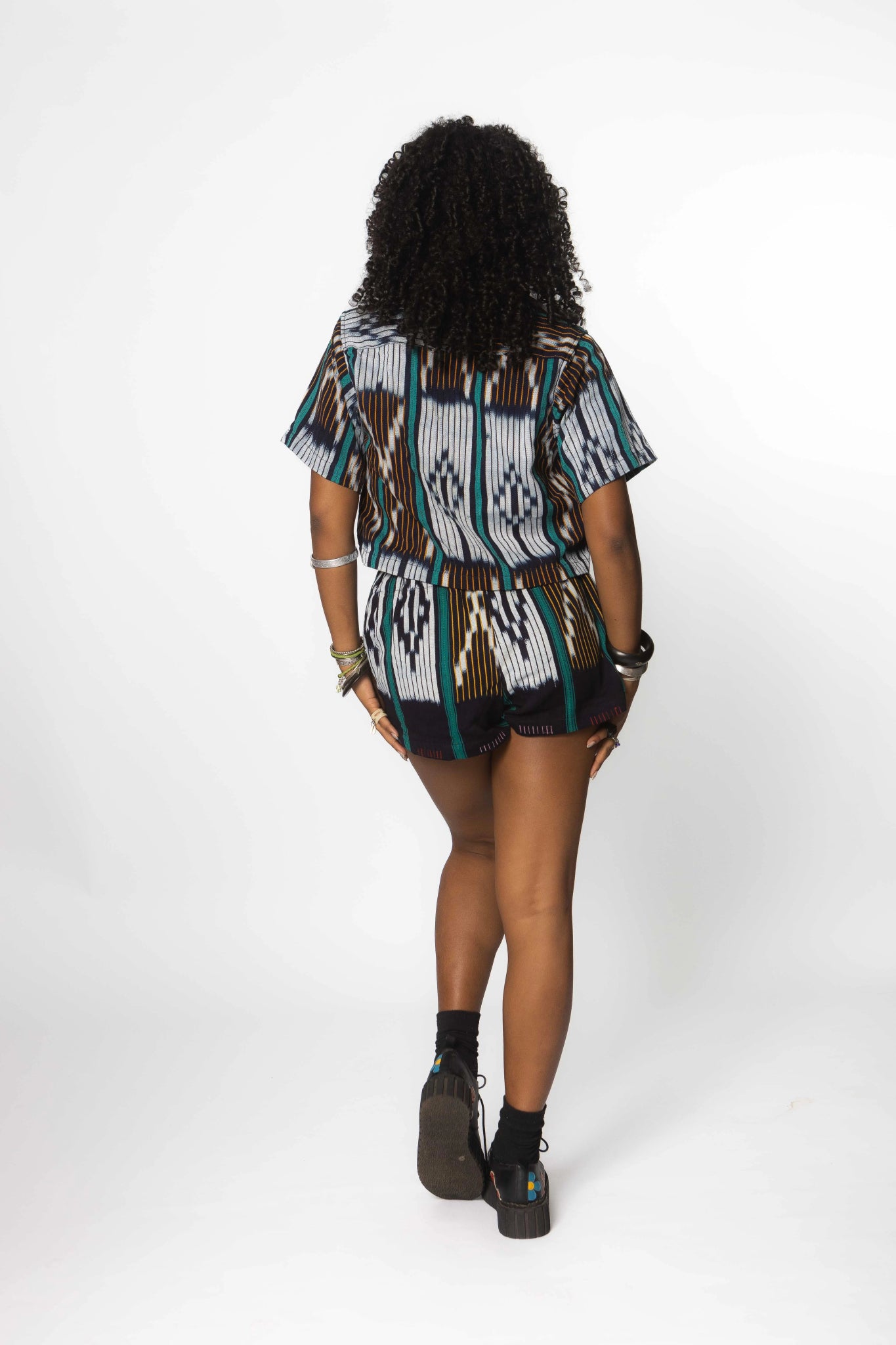Fern Baulé Set#african_fabric_ghana#