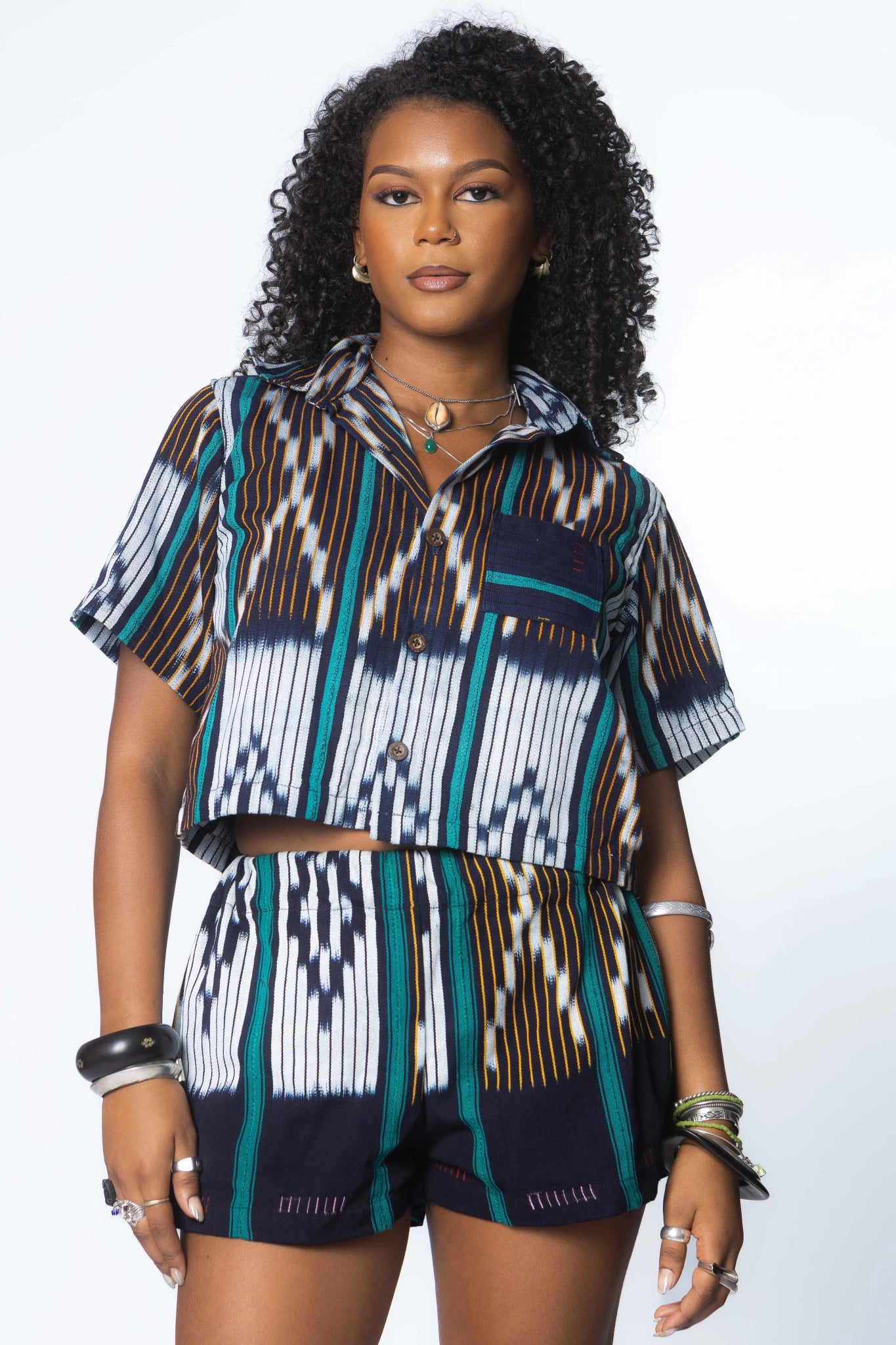 Fern Baulé Set#african_fabric_ghana#