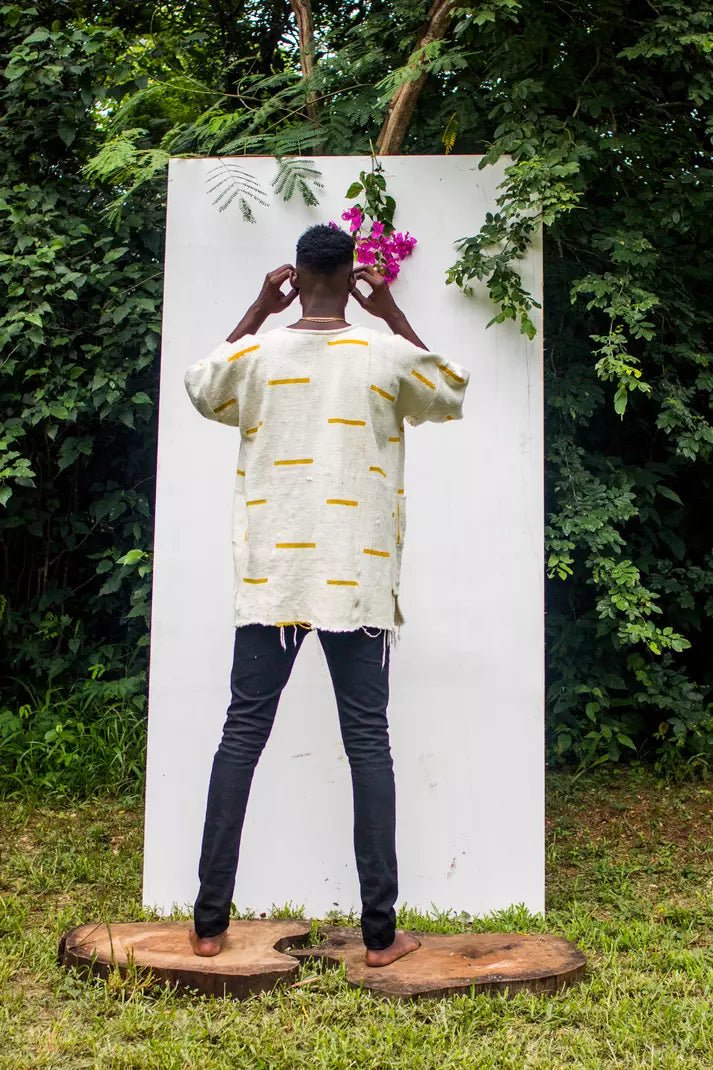 Finn The Human Bogolan Cloak (Pre - Order)#african_fabric_ghana#