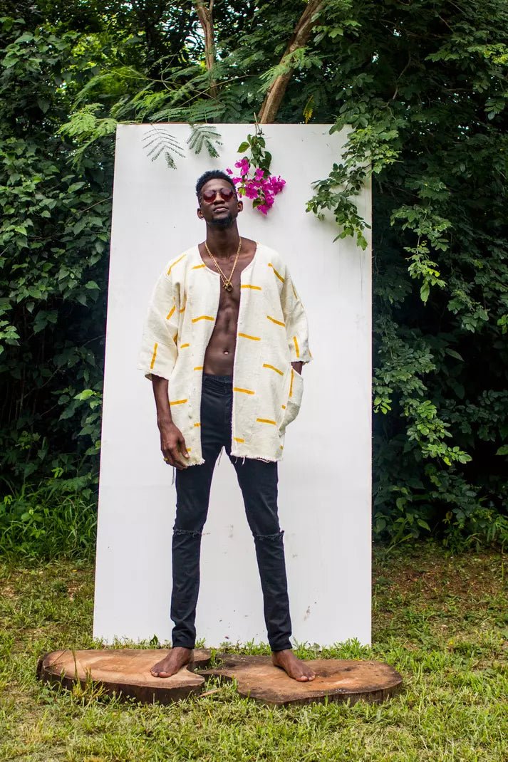 Finn The Human Bogolan Cloak (Pre - Order)#african_fabric_ghana#