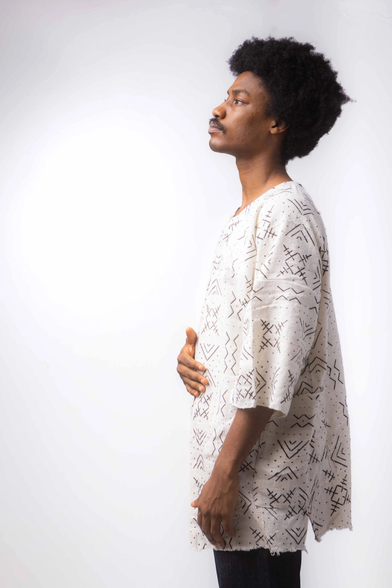 Found Bogolan Cloak (Pre - Order)#african_fabric_ghana#