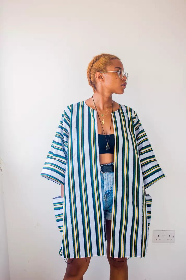 Fugu Cloak - Koma#african_fabric_ghana#