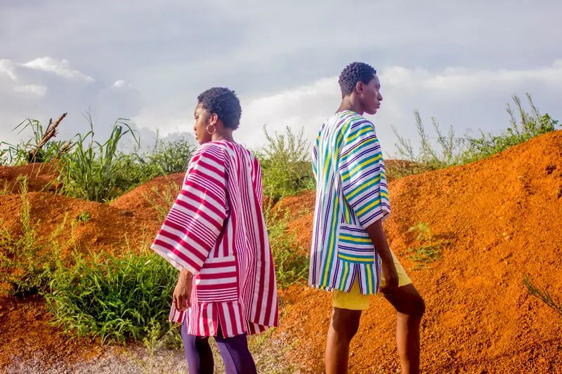 Fugu Cloak - Mossi#african_fabric_ghana#