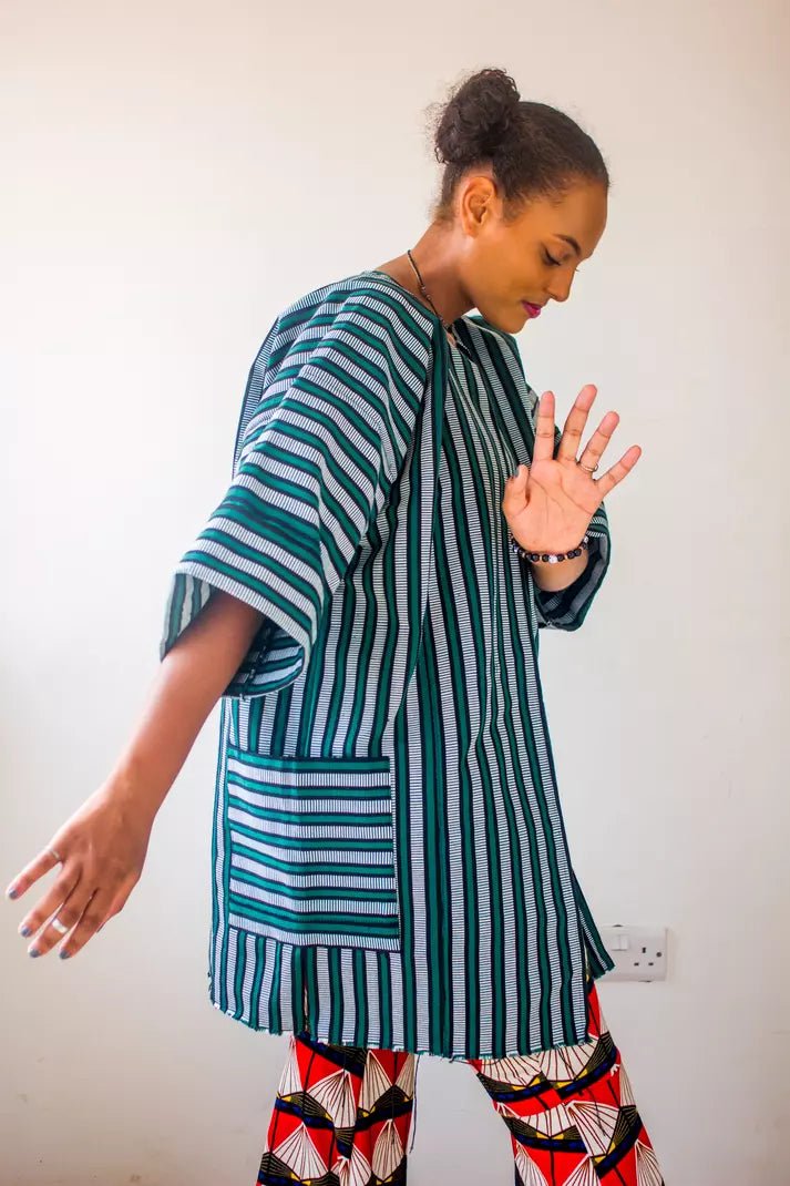 Fugu Cloak - Pastel#african_fabric_ghana#
