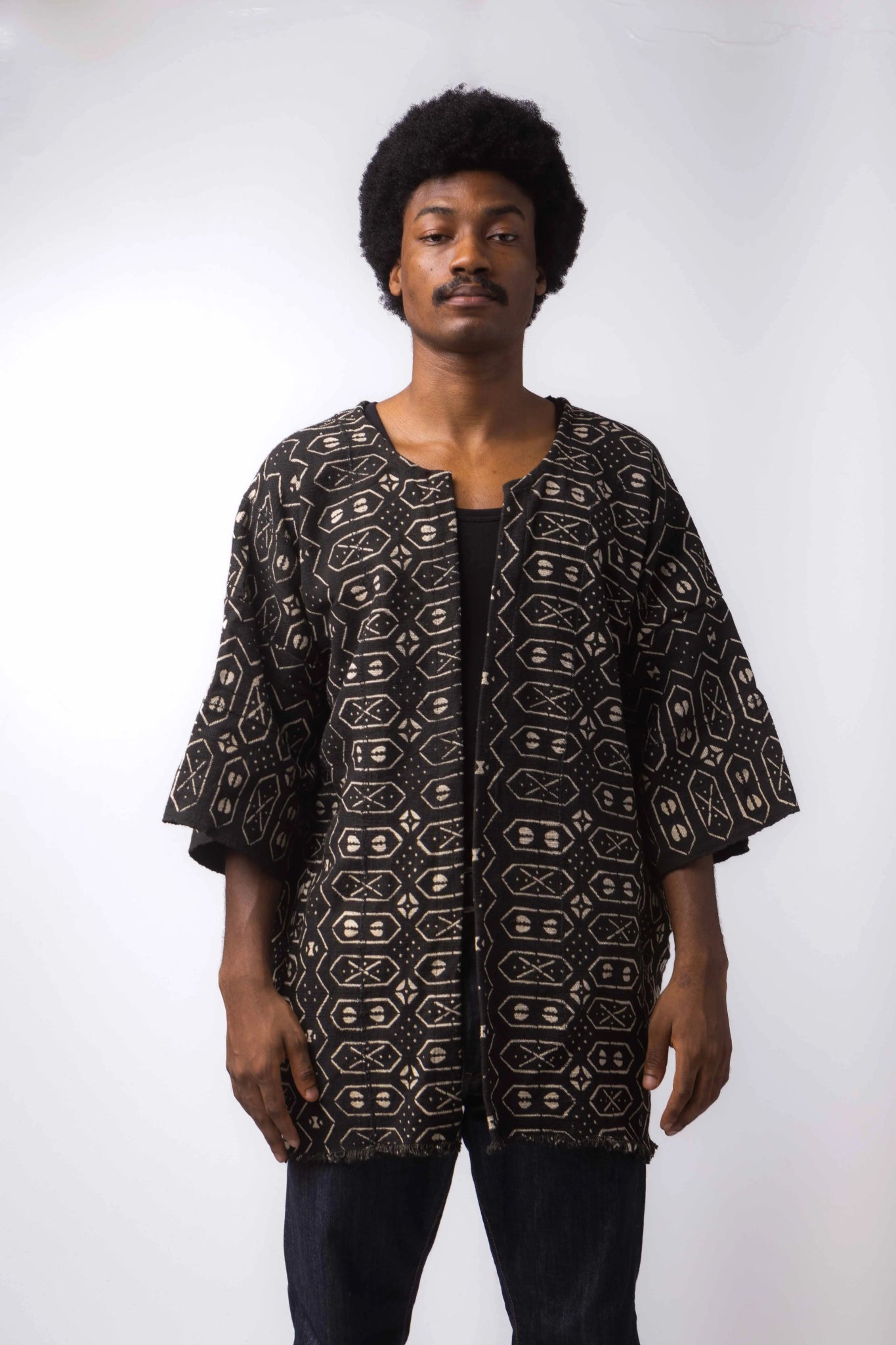 Gameboy Bogolan Cloak (Pre - Order)#african_fabric_ghana#