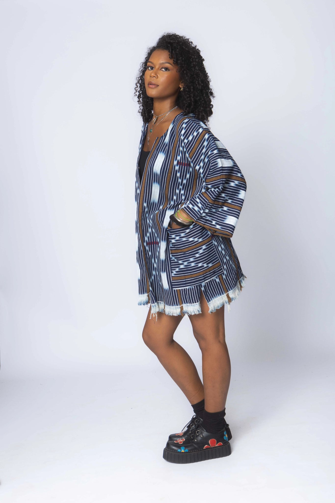 Good 2 You Baulé Cloak#african_fabric_ghana#