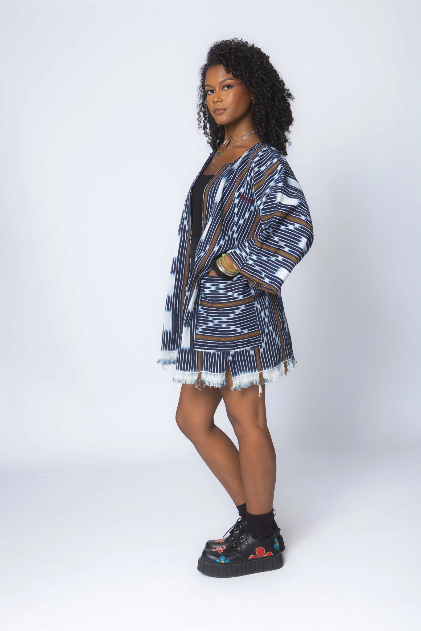 Good 2 You Baulé Cloak#african_fabric_ghana#