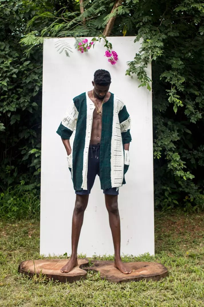 Gorilla glue Bogolan Cloak (Pre - Order)#african_fabric_ghana#