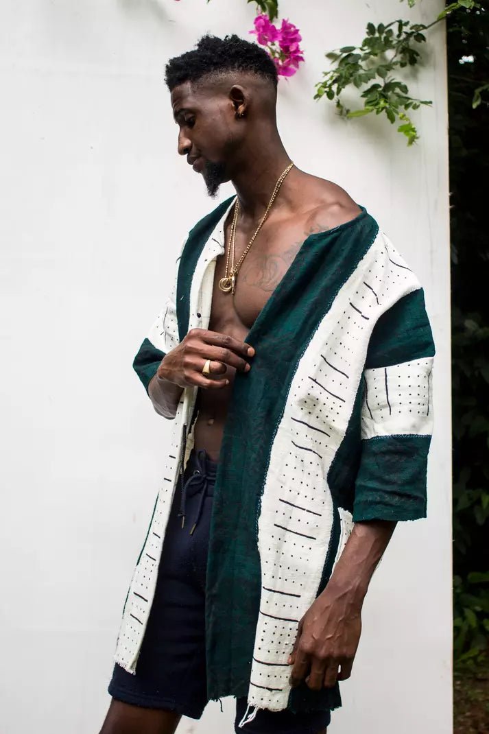 Gorilla glue Bogolan Cloak (Pre - Order)#african_fabric_ghana#