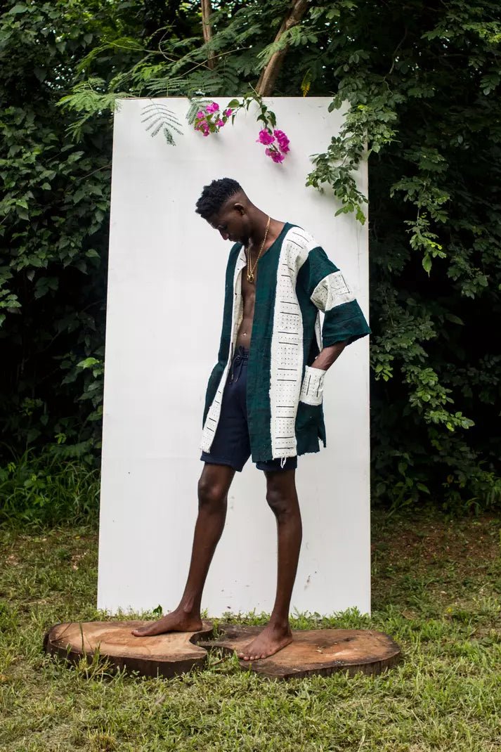 Gorilla glue Bogolan Cloak (Pre - Order)#african_fabric_ghana#