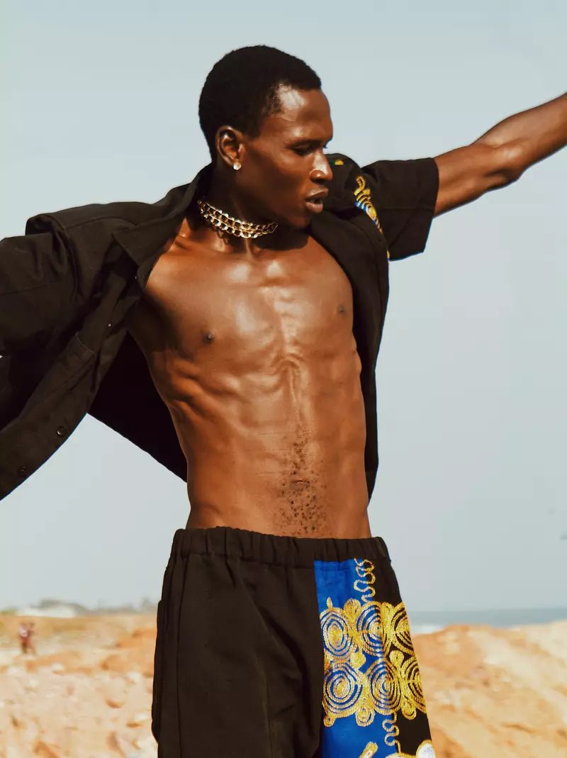 Gye Nyame Pants#african_fabric_ghana#