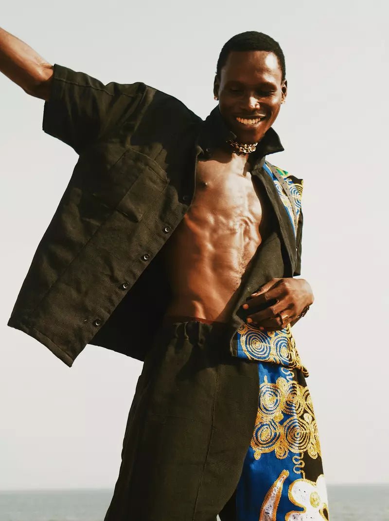 Gye Nyame Pants#african_fabric_ghana#