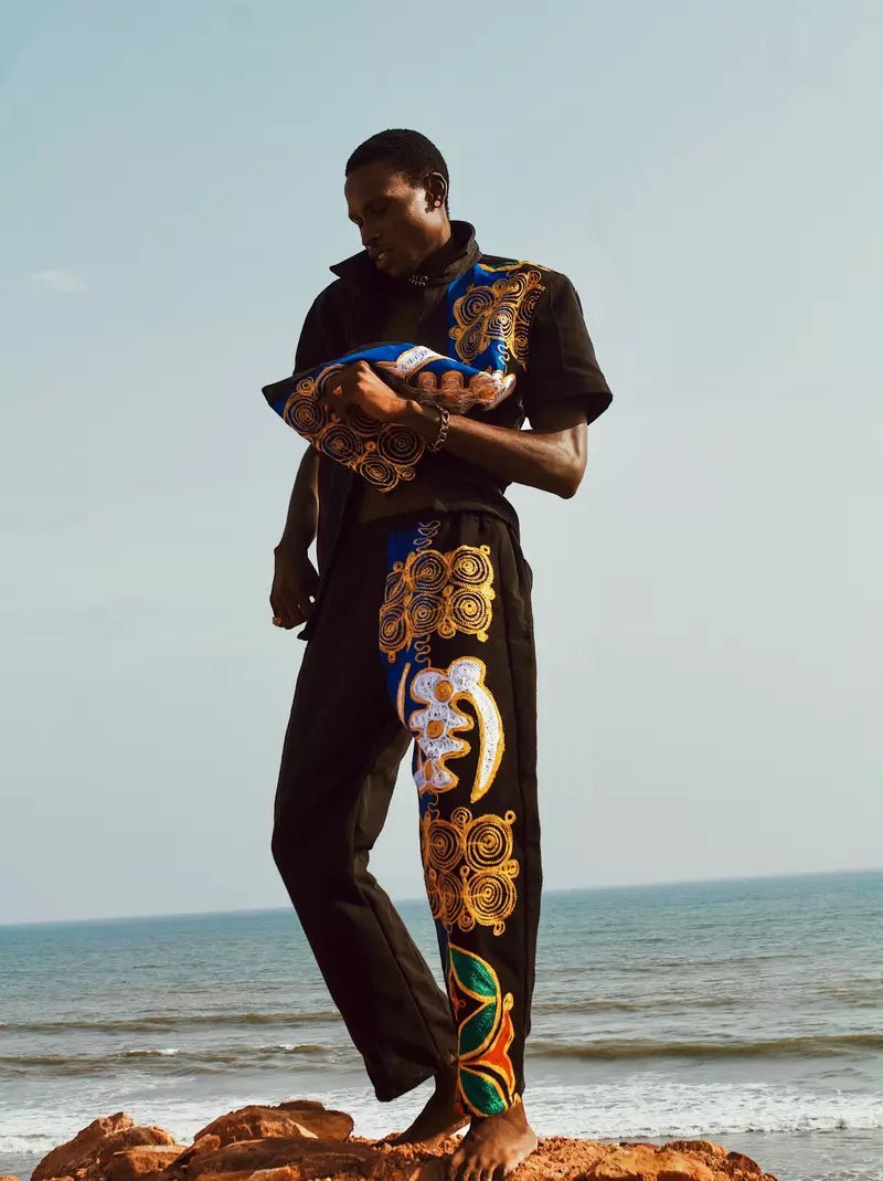 Gye Nyame Shirt#african_fabric_ghana#