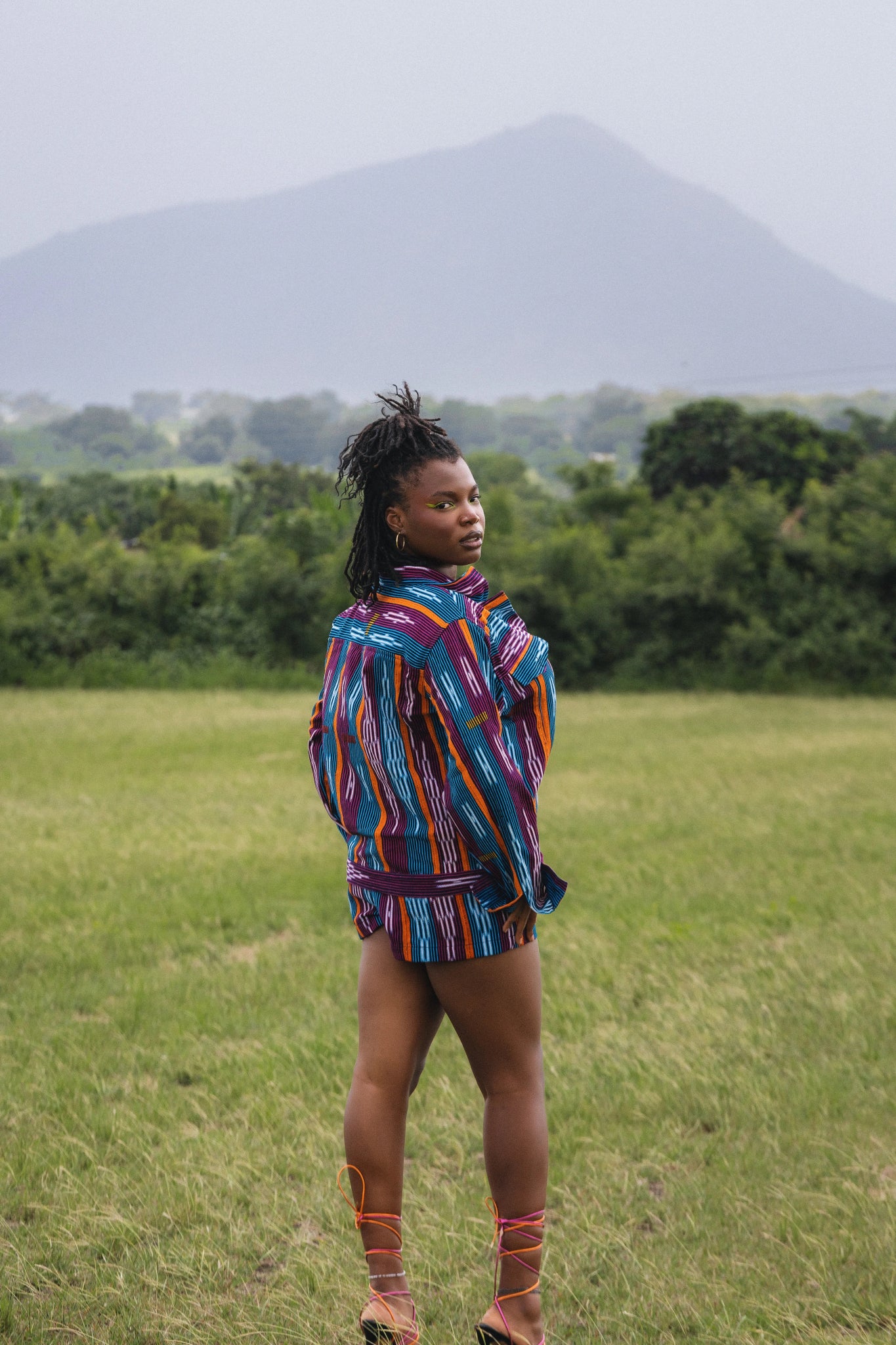 Haven Baulé Jacket#african_fabric_ghana#
