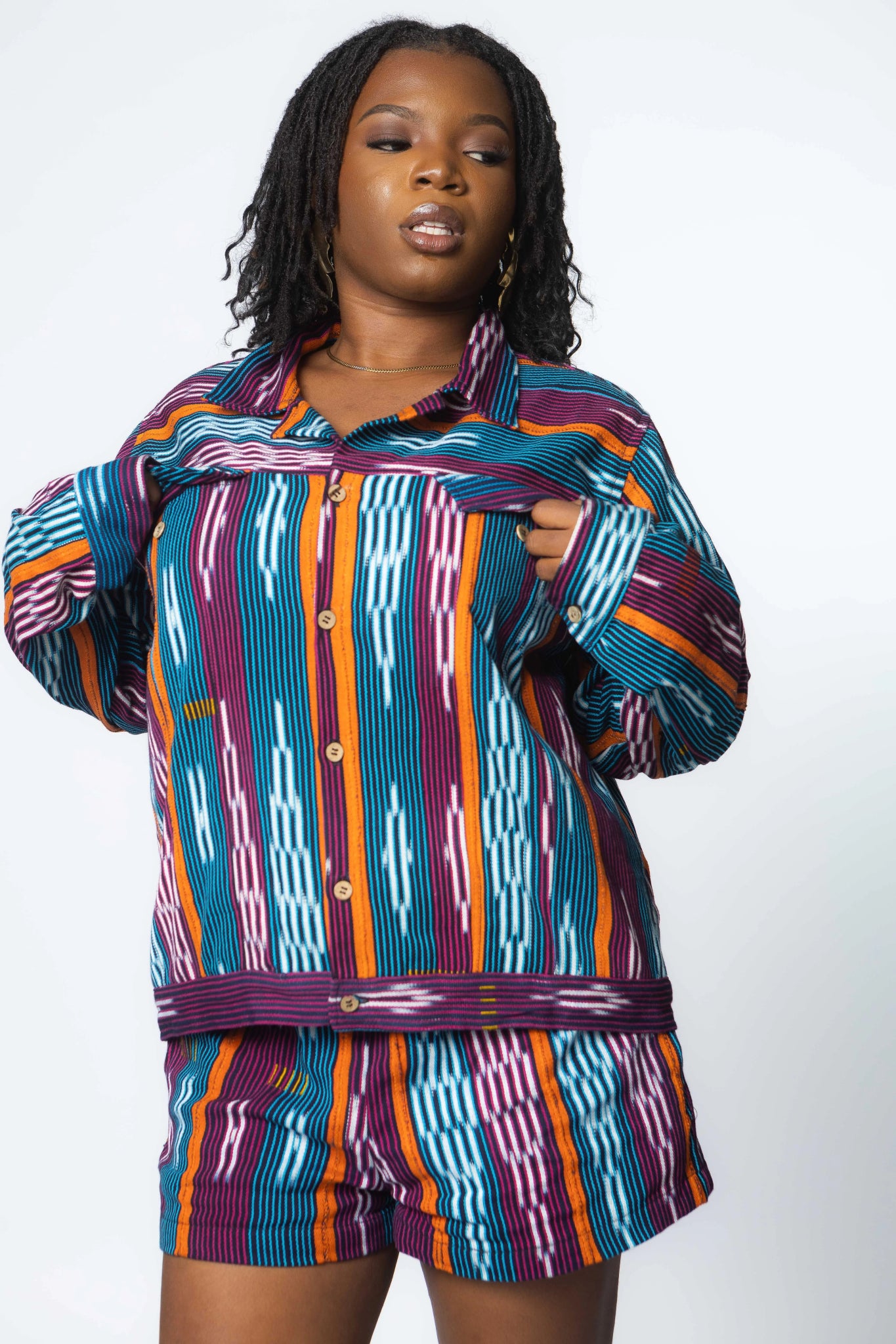 Haven Baulé Jacket#african_fabric_ghana#