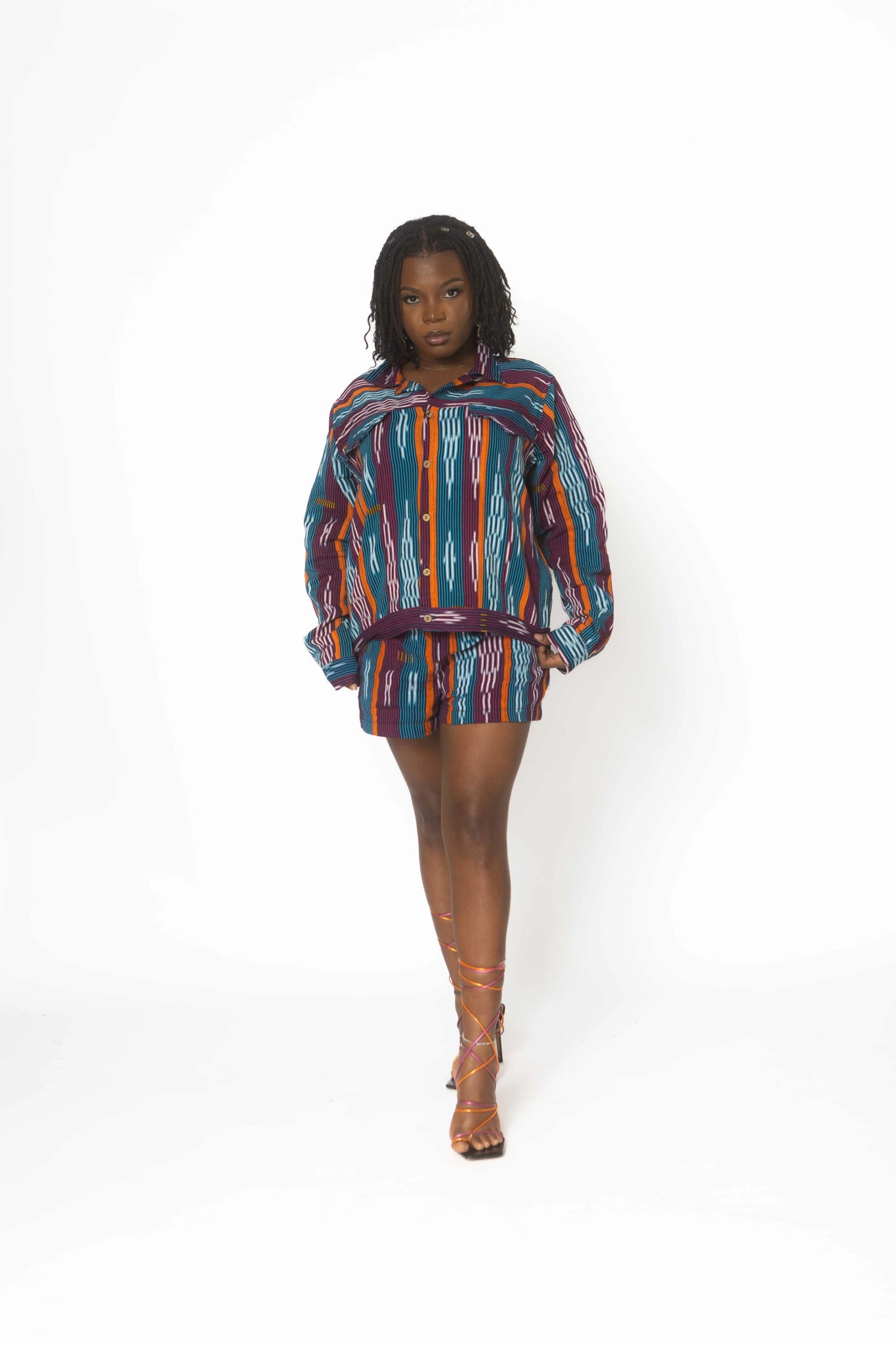 Haven Baulé Jacket#african_fabric_ghana#
