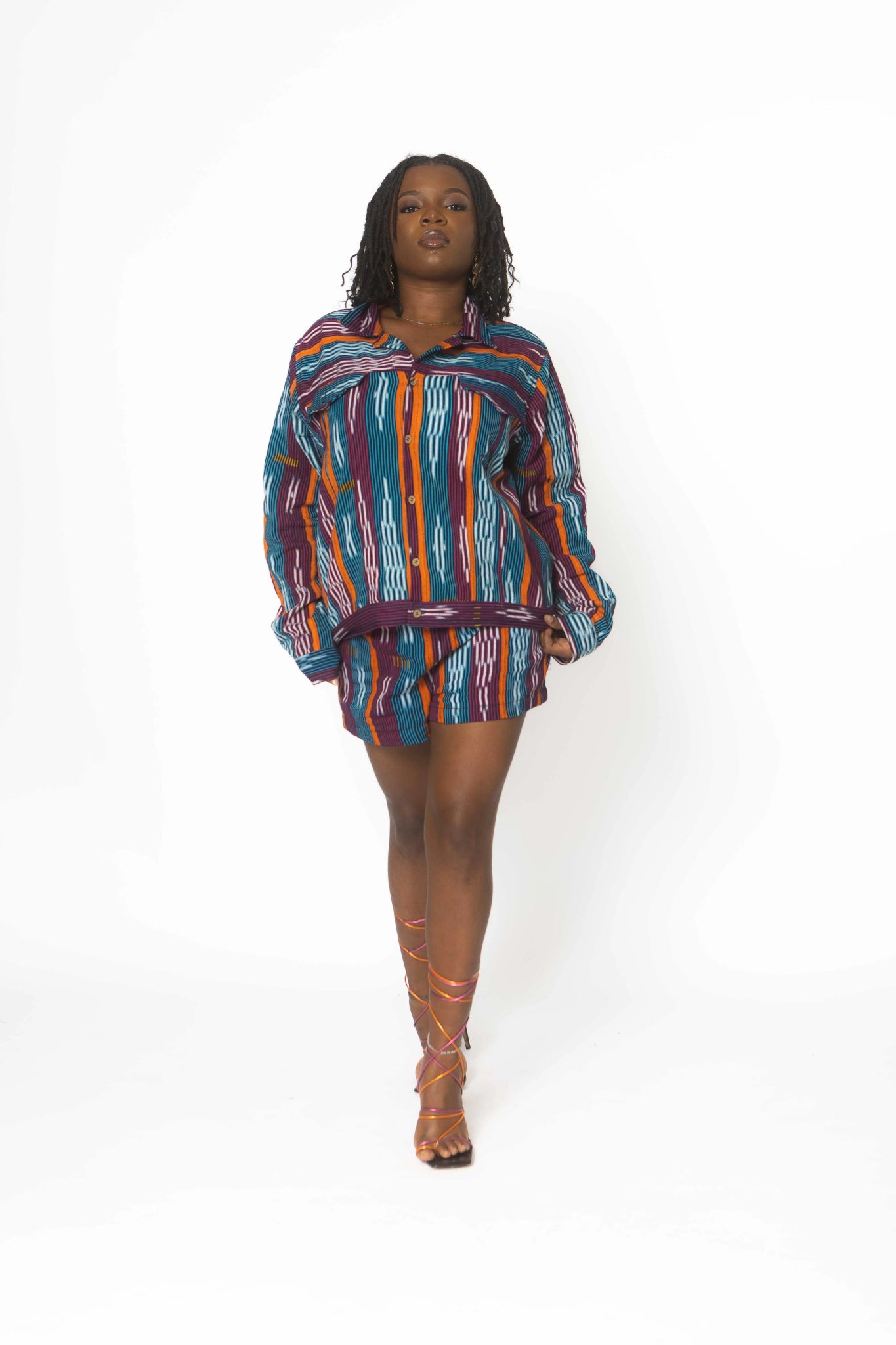 Haven Baulé Jacket#african_fabric_ghana#
