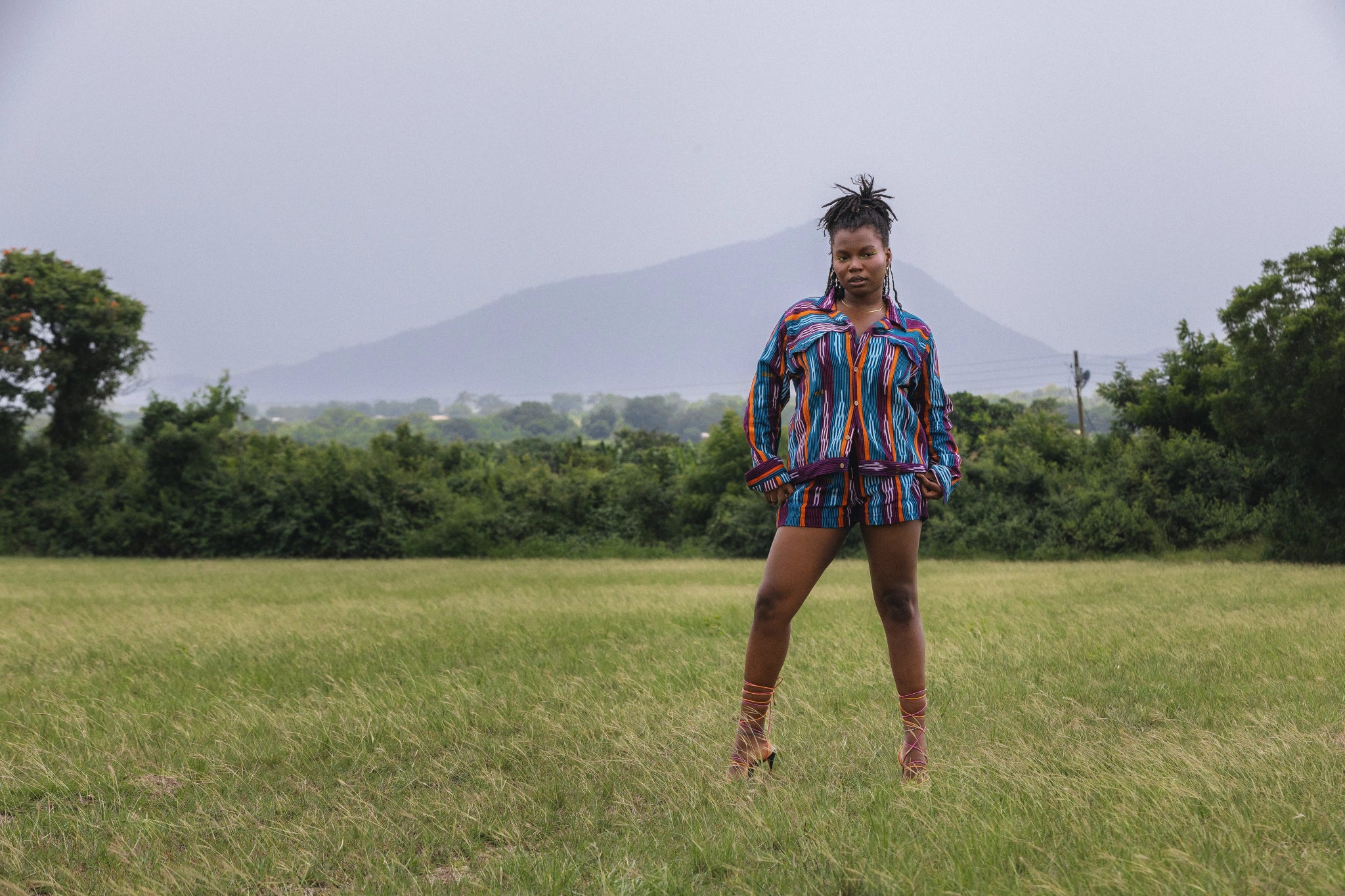 Haven Baulé Jacket#african_fabric_ghana#