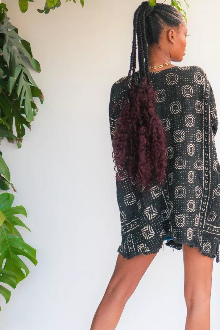 King Already Bogolan Cloak (Pre - Order)#african_fabric_ghana#