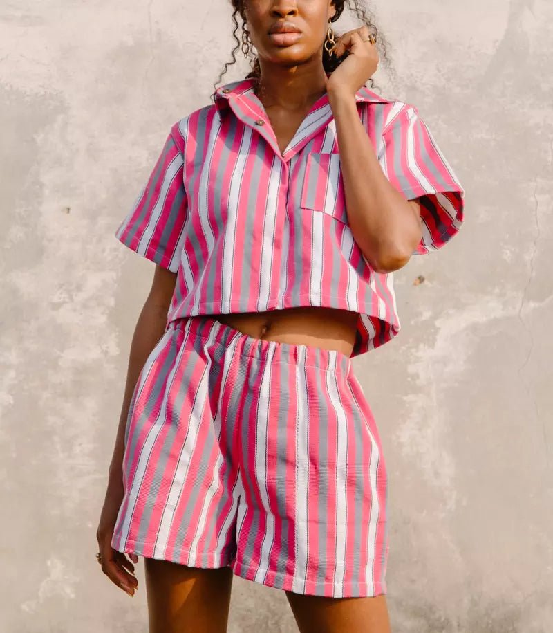 Kusasi Femme Shirt#african_fabric_ghana#