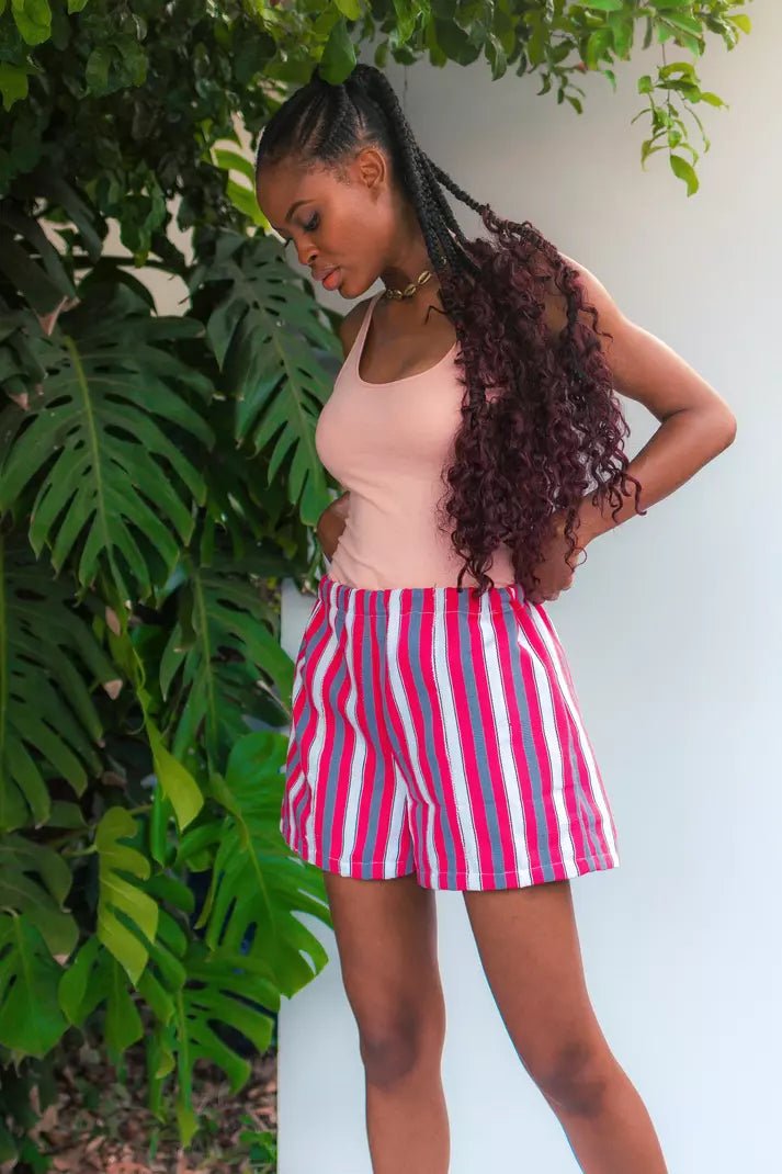 Kusasi Femme Shorts#african_fabric_ghana#