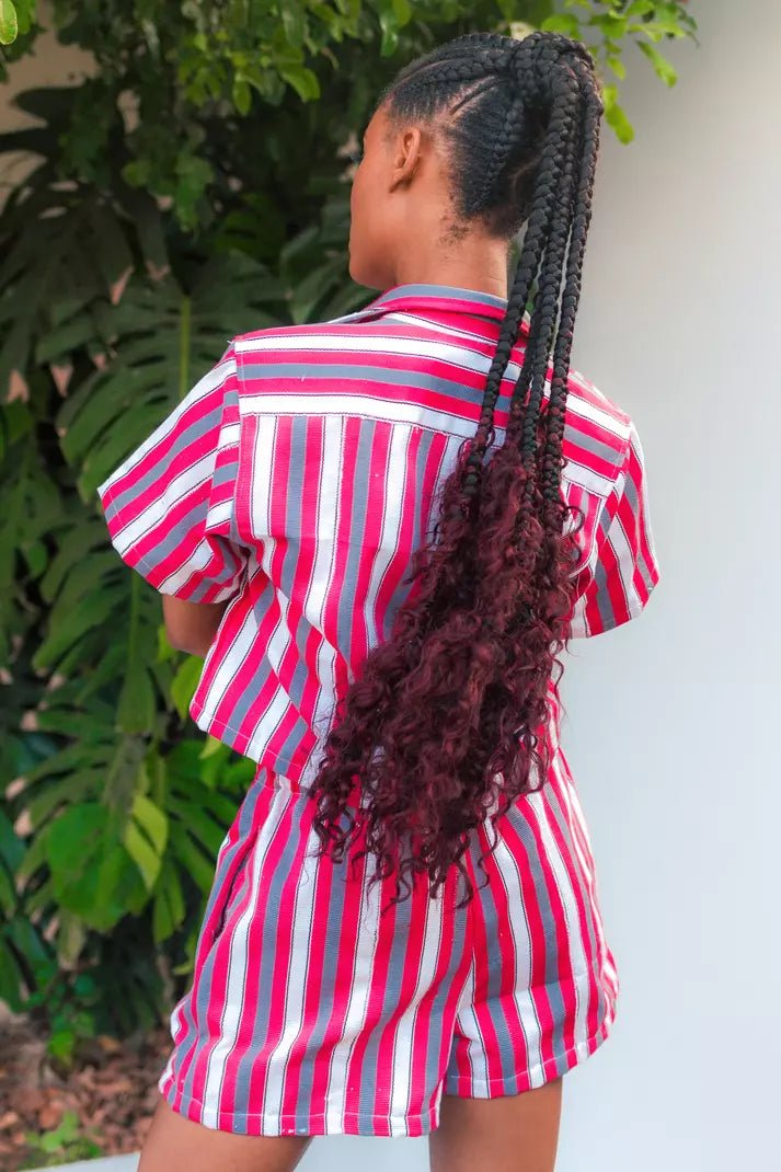Kusasi Femme Shorts#african_fabric_ghana#
