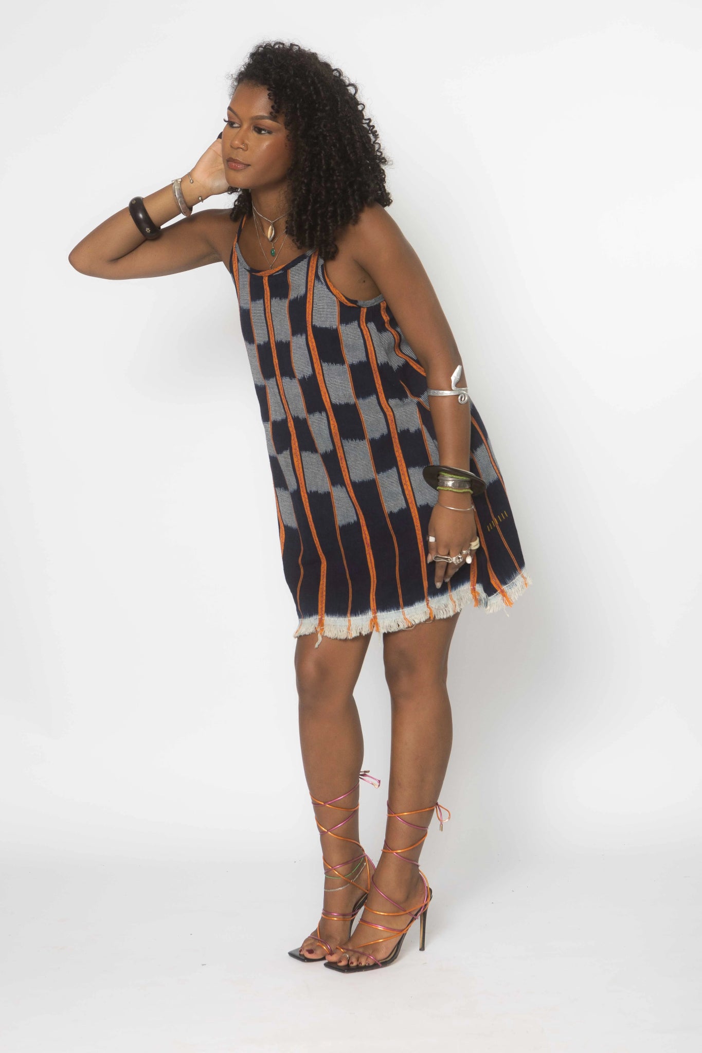 Lucid Dreams Backless Baulé Dress#african_fabric_ghana#