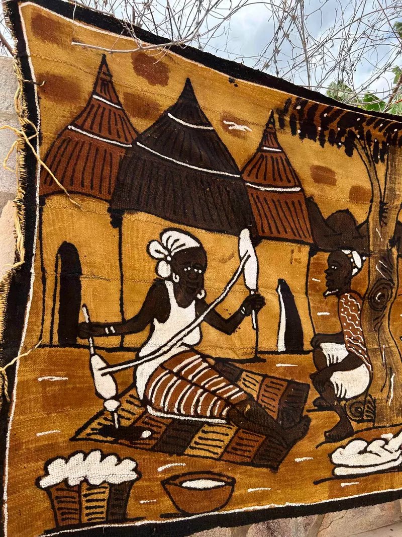 Mudcloth / Bogolan Fabric - 027 (Pre - Order)#african_fabric_ghana#
