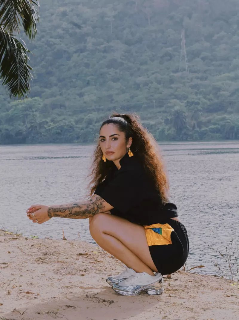 Nebula Fugu Shorts#african_fabric_ghana#