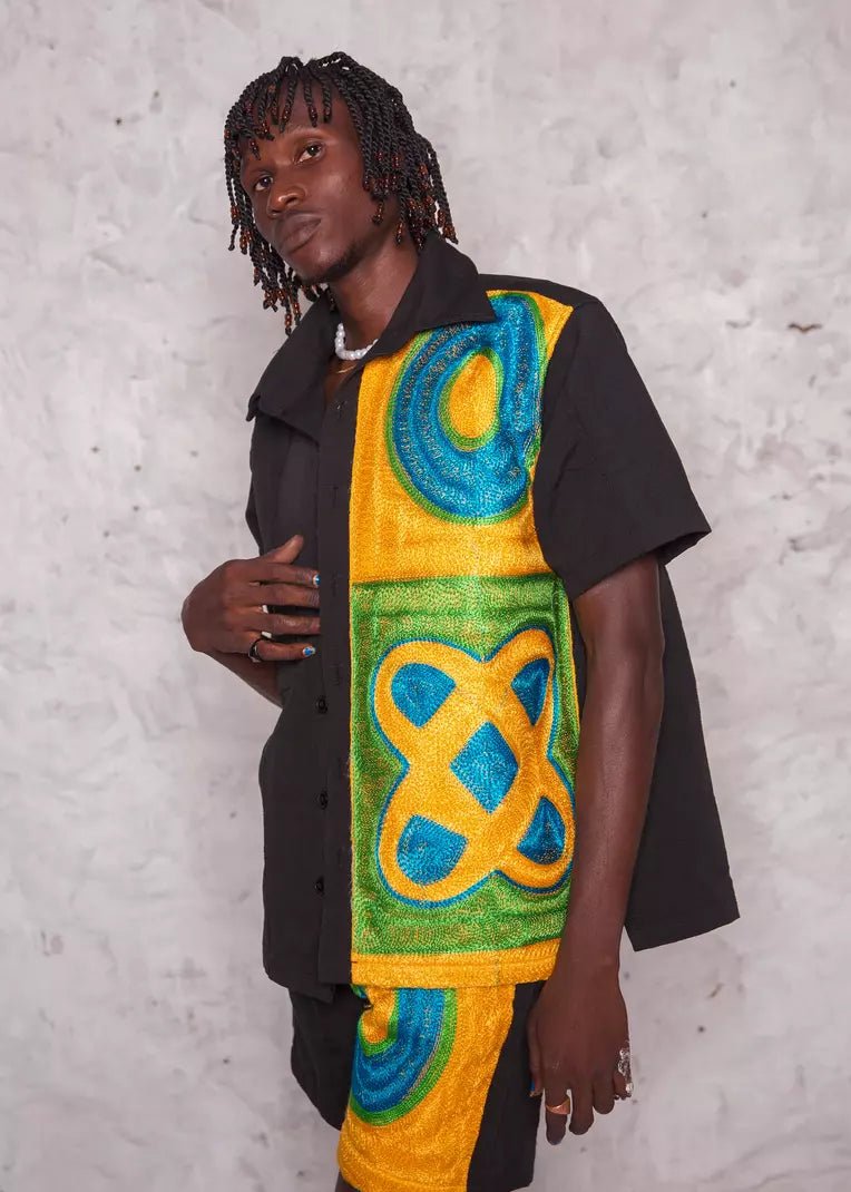 Nebula Shirt#african_fabric_ghana#