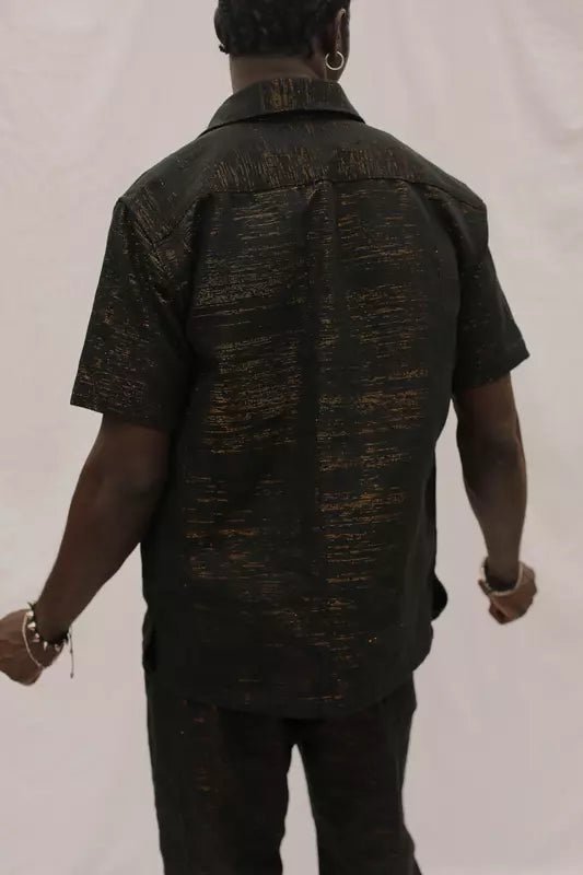 Nsoromma Fugu Shirt#african_fabric_ghana#