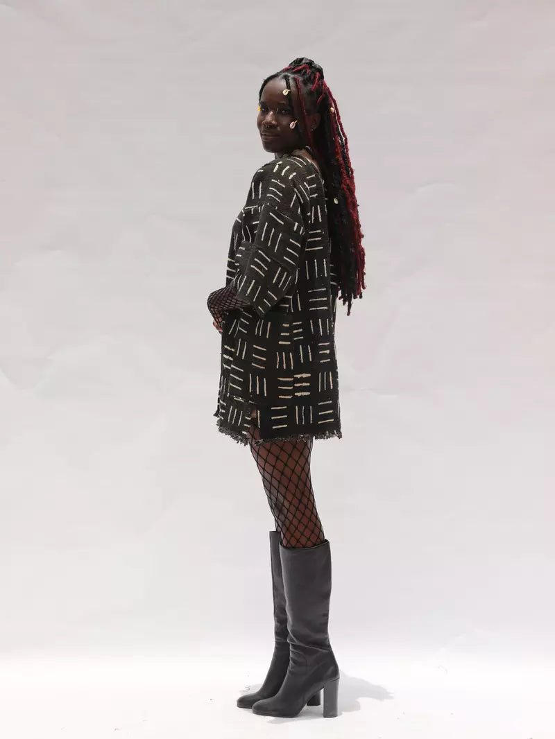 Paree Bogolan Cloak (Pre - Order)#african_fabric_ghana#