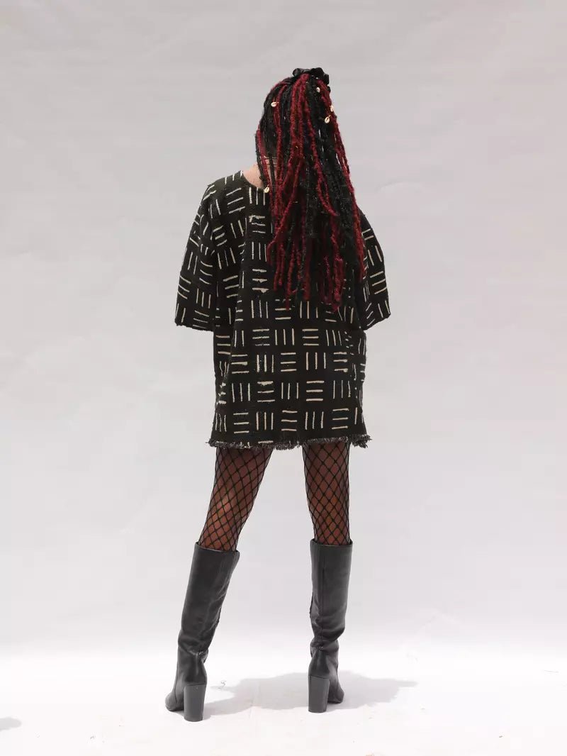 Paree Bogolan Cloak (Pre - Order)#african_fabric_ghana#