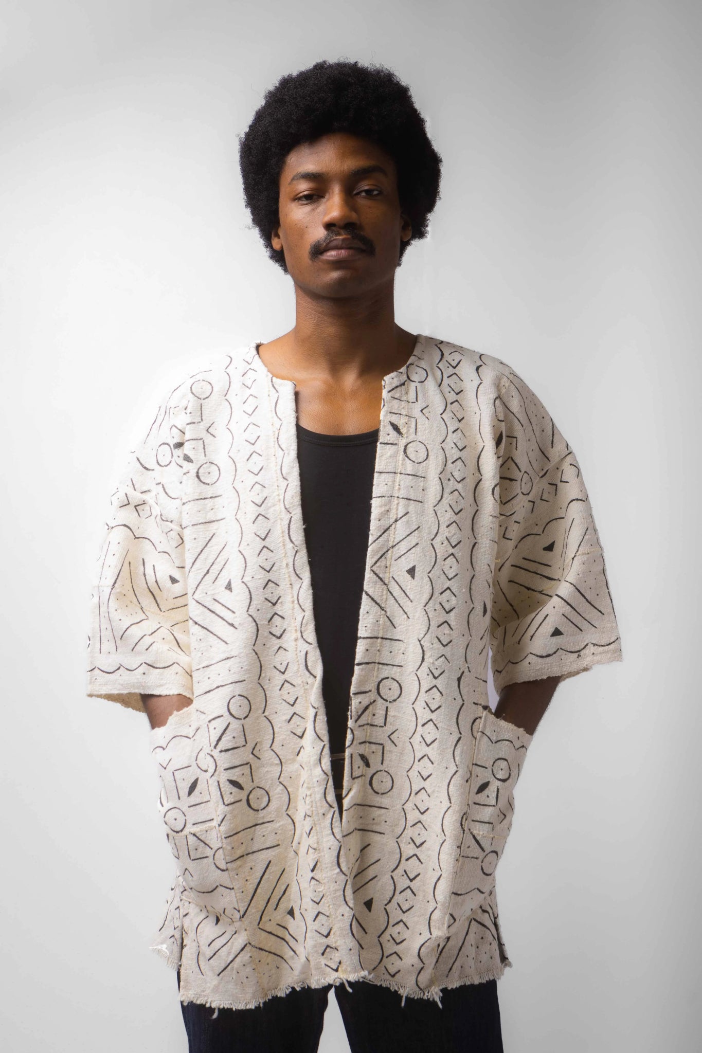 Patience bogolan cloak (Pre - Order)#african_fabric_ghana#
