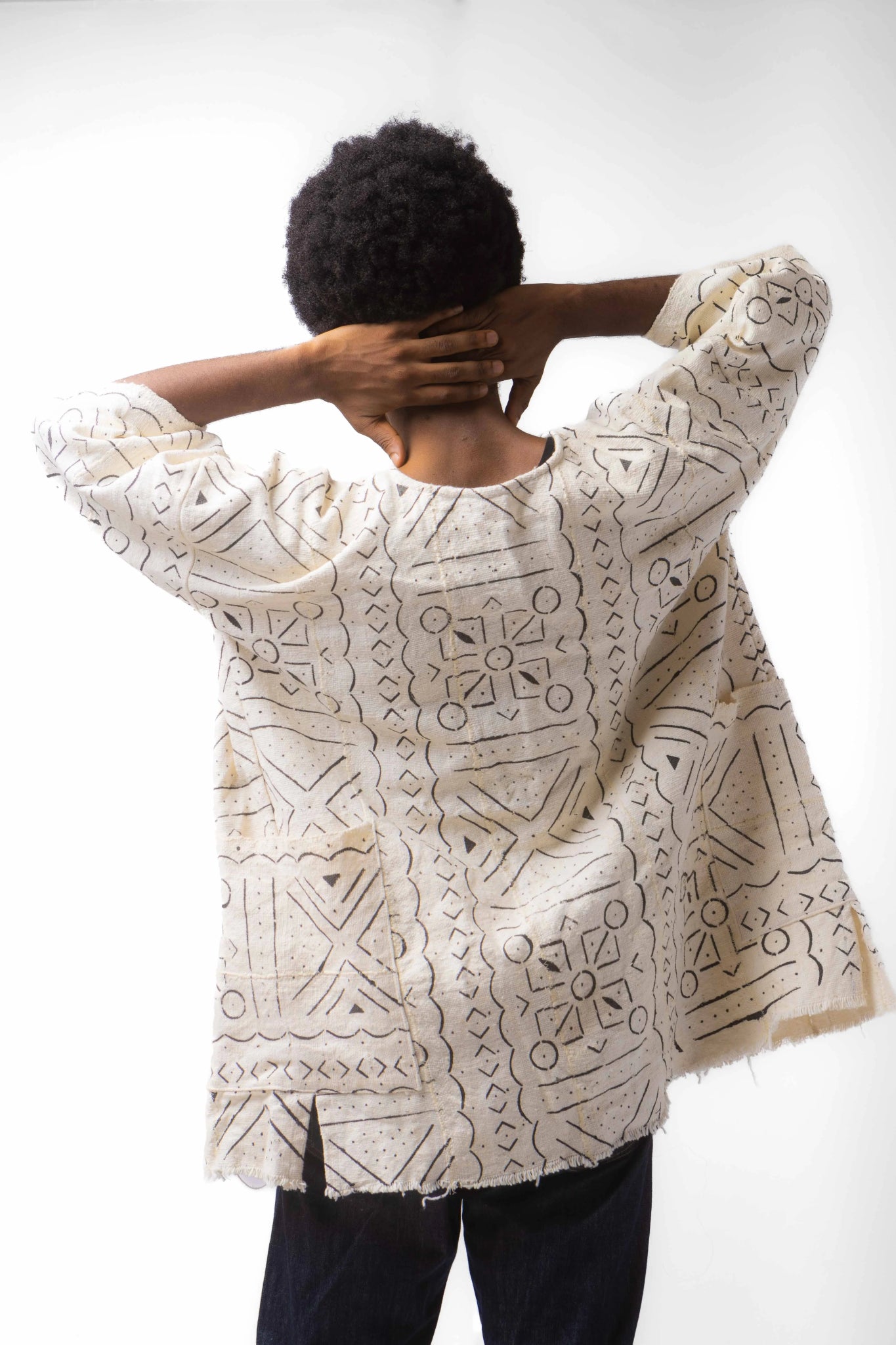 Patience bogolan cloak (Pre - Order)#african_fabric_ghana#