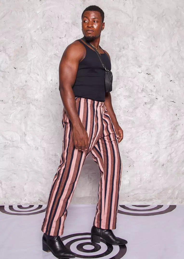 Peach Fuzz Fugu Pants#african_fabric_ghana#
