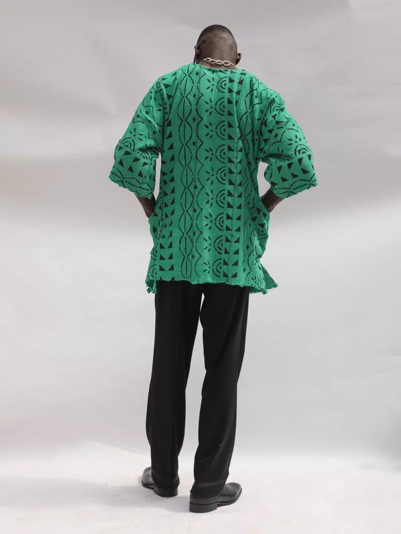 Power Girl Bogolan Cloak (Pre - Order)#african_fabric_ghana#