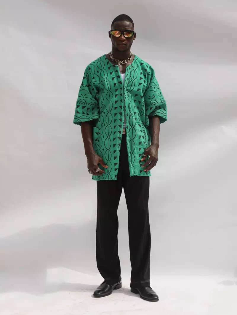 Power Girl Bogolan Cloak (Pre - Order)#african_fabric_ghana#